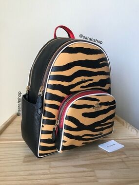 Coach | Bags | Coach Poppy Multicolor Backpack With Gold  display picture 3